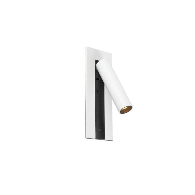 Netlighting Gabo USB C Reading Wall Light White 2700K - image 1