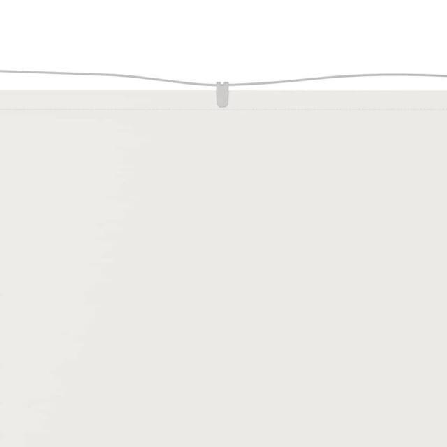 Berkfield Home Vertical Awning White 140x600 cm Oxford Fabric - image 1