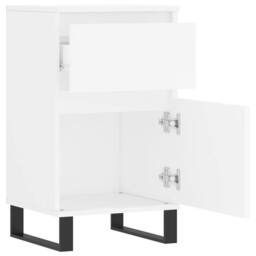 Berkfield Home Sideboards 2 pcs White 40x35x70 cm Engineered Wood - Size: 40 x 35 x 70 cm - thumbnail 7