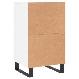 Berkfield Home Sideboards 2 pcs White 40x35x70 cm Engineered Wood - Size: 40 x 35 x 70 cm - thumbnail 9