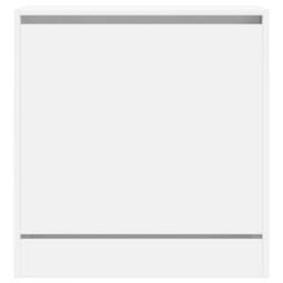 Berkfield Home Shoe Cabinet White 60x34x63.5 cm Engineered Wood - thumbnail 5