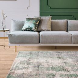 The Rug Shop UK Green Handmade Abstract Viscose Luxurious Easy To Clean Green Area Rug - Size: 240 cm x 340 cm - thumbnail 8
