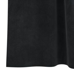 Berkfield Home Blackout Curtains with Hanging Loops 2 pcs Black Velvet - thumbnail 5
