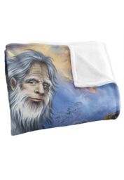 JQ Licensing En Yeti Abominable Snowman Silky Touch Super Soft Throw Blanket 152 X 127 cm in White - thumbnail 3