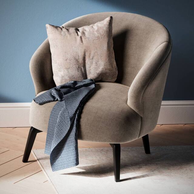 Kukoon Beige Distressed Boho Washable Cotton Cushion - Size: 50 cm x 50 cm - image 1