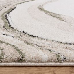The Rug Shop UK Abstract Modern Stain Resistant Beige Easy To Clean Area Rug - Size: 200 cm x 290 cm - thumbnail 7