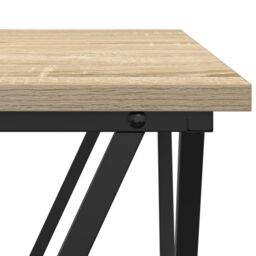 Berkfield Home Coffee Table iron PB in Brown - thumbnail 7