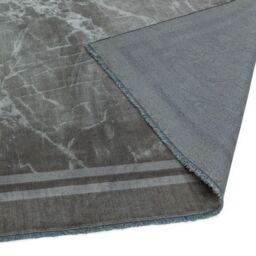 The Rug Shop UK Silver Polyester Luxurious Easy To Clean Cotton Backing Rug - Size: 200 cm x 290 cm - thumbnail 6