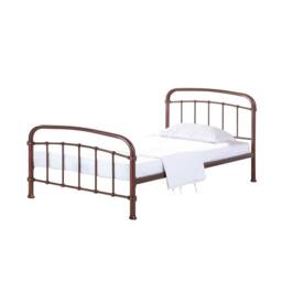 Lemon Pavilion Furniture 3 Feet Halston Single Bed - Metal - L200 x W101 x H113 cm - Copper in Brown