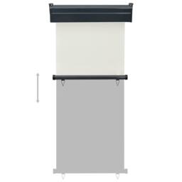 Berkfield Home Stylish Balcony Side Awning 85x250 cm Cream - thumbnail 5