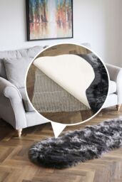 JVL Rug Safe Rug Gripper H/F Gripper 60x90cm in Cream - Size: 60 cm x 90 cm - thumbnail 6