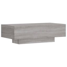 Berkfield Home Coffee Table Grey Sonoma 100x49.5x31 cm Engineered Wood - thumbnail 6