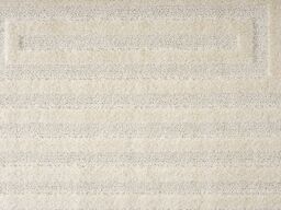 Desire Rugs Isabella Living Room Area Rugs - Embossed Geometric Rectangle Design in Cream - Size: 80 cm x 150 cm - thumbnail 5