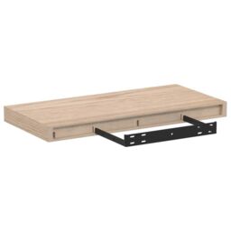 Berkfield Home Floating Shelves 2 pcs 50x23.5x4 cm Engineered Wood in Brown - thumbnail 5