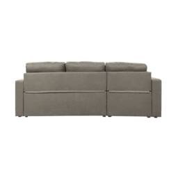 sweeek 3-seater reversible corner sofa bed with storage in Taupe - thumbnail 9