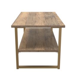 Ready Assembled 2 U Tamworth XXL Coffee Table 1000x500 (Ready Assembled) in Dark Brown - thumbnail 2