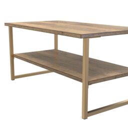 Ready Assembled 2 U Tamworth XXL Coffee Table 1000x500 (Ready Assembled) in Dark Brown - thumbnail 4