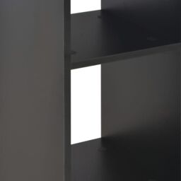 Berkfield Home Bar Table Black 60x60x110 cm - Size: 60 x 60 x 110 cm - thumbnail 5
