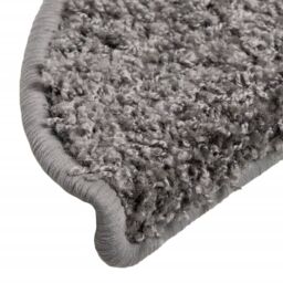 Berkfield Home Carpet Stair Treads 15 pcs Grey 56x17x3 cm - Size: Medium - thumbnail 6