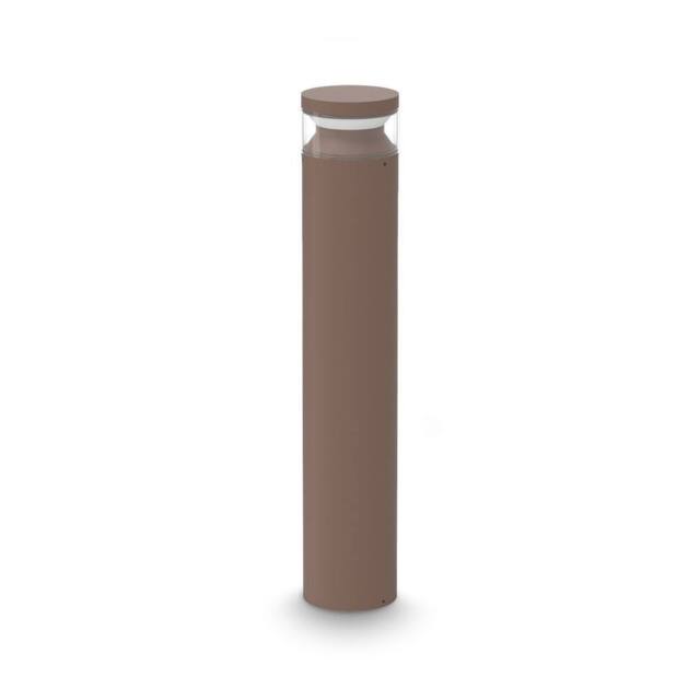 Netlighting Boeing 70cm LED Outdoor Bollard Coffee 3000K IP65 in Brown