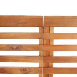 Berkfield Home Garden Corner Bench 140 cm Solid Acacia Wood in Brown - thumbnail 6