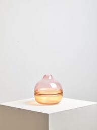 Orsina Decorative Small Vase, Unique Glass Flower Vase, Easy To Care Vase For Flowers, Versatile Pottery Vase - thumbnail 4