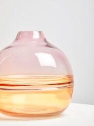 Orsina Decorative Small Vase, Unique Glass Flower Vase, Easy To Care Vase For Flowers, Versatile Pottery Vase - thumbnail 5