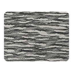 Benjamin Tate Design Grunged Stripes Blanket in Natural - Size: 120 cm x 150 cm - thumbnail 1