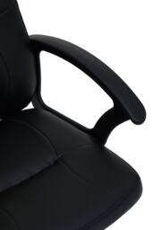 Orsina Comfortable Black Small Home Office Chair, Ergonomic Work From Home Chair, Movable Ergonomic Office Chair - thumbnail 5