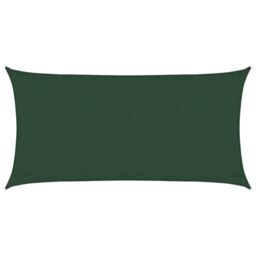 Berkfield Home Sunshade Sail 160 g/m¬≤ Dark Green 3x6 m HDPE - thumbnail 2