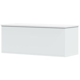 Berkfield Home Storage Box White 90x35x35 cm Engineered Wood - Size: 90 x 35 x 35 cm - thumbnail 6