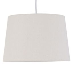 First Choice Lighting Zoey - Natural Linen Easy Fit Pendant or Lamp Shade - thumbnail 2