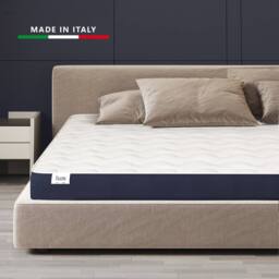 The White Stone Hypoallergenic Waterfoam Mattress, 30 cm, breathable & Antibacterial in White - Size: Small Double - thumbnail 3
