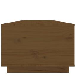 Berkfield Home Beautiful Coffee Table Honey Brown 100x50x35 cm Solid Wood Pine - Size: 100 x 50 x 35 cm - thumbnail 8