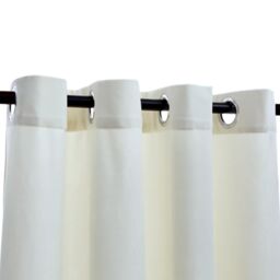 Berkfield Home Blackout Curtains with Rings 2 pcs Velvet Cream 140x245 cm - thumbnail 3