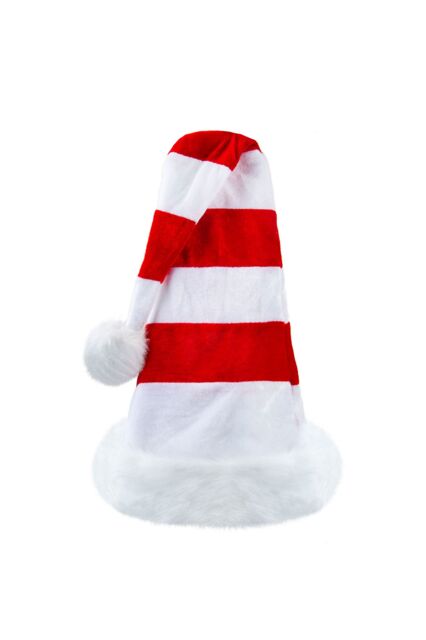 VFM e-Store Christmas Hat Long Red/White Xmas Hat X 1 30cm x 70cm Red, White - Size: 30 cm x 70 cm - image 1