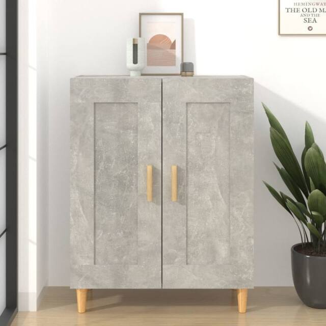 Berkfield Home Sideboard Concrete Grey 69.5x34x90 cm Engineered Wood - image 1