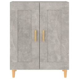 Berkfield Home Sideboard Concrete Grey 69.5x34x90 cm Engineered Wood - thumbnail 6