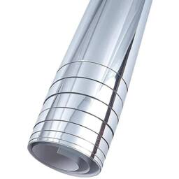 FLAVORA 2M Self-Adhesive Flexible Mirror Sheet Non-Glass in Silver