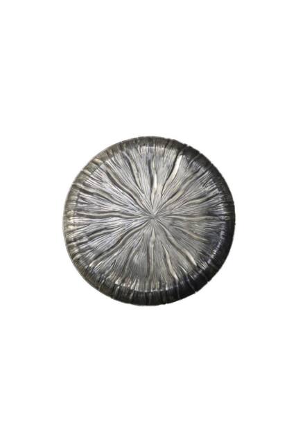 KDMD Antique Silver Eros Lily Plate Dia 34cm - image 1