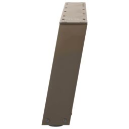Berkfield Home Coffee Table Legs U-Shaped 2 pcs Natural Steel 60x(30-31) cm Steel in Brown - thumbnail 6