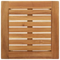 Berkfield Home Sun Lounger with Garden Chairs 3 pcs Solid Wood Acacia in Brown - thumbnail 8