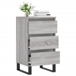 Berkfield Home Sideboard Grey Sonoma 40x35x70 cm Engineered Wood - Size: 40 x 35 x 70 cm - thumbnail 4