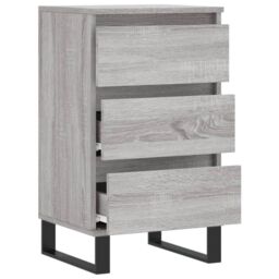 Berkfield Home Sideboard Grey Sonoma 40x35x70 cm Engineered Wood - Size: 40 x 35 x 70 cm - thumbnail 6