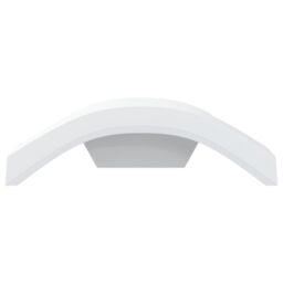 Berkfield Home Outdoor LED Wall Lights 2pcs White Die-cast Aluminium - thumbnail 5