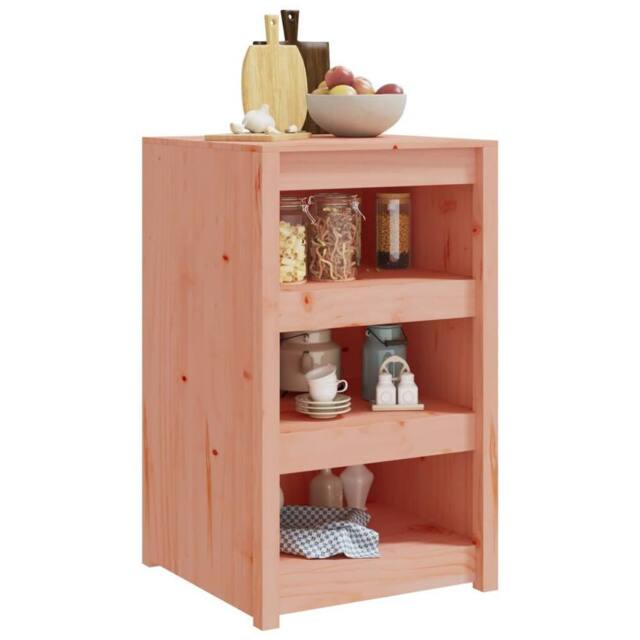 Berkfield Home Outdoor Kitchen Cabinet 55x55x92 cm Solid Wood Douglas in Light Tan - Size: 55 x 55 x 92 cm - image 1