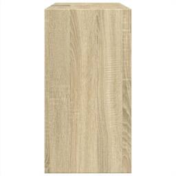 Berkfield Home Sink Cabinet Sonoma Oak 63x29x55 cm Engineered Wood in Light Tan - Size: 63 x 29 x 55 cm - thumbnail 6