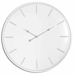 Lemon Pavilion Furniture and Decor Brandon Large Wall Clock - Metal - L5 x W80 x H80 cm - White - thumbnail 1