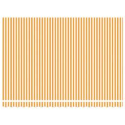 Berkfield Home Retractable Awning Manual Orange & White 450x300 cm - thumbnail 6