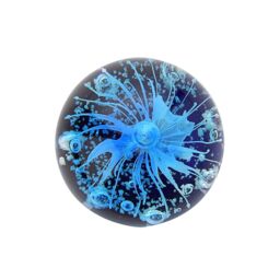 Objets d'Art Glass Ornament - Water Splash Paperweight - thumbnail 2
